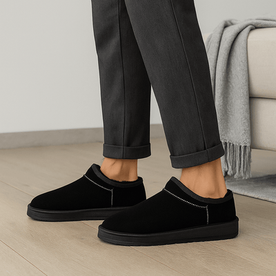 Zapatillas de casa de hombre estilo aterciopelado - Jorven