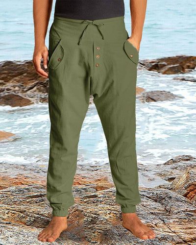 Heiko - Pantalones de verano versátiles para hombre