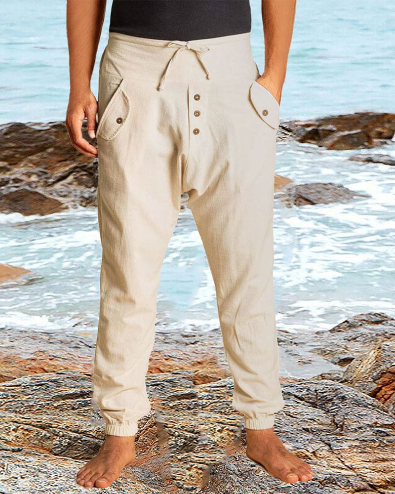 Heiko - Pantalones de verano versátiles para hombre