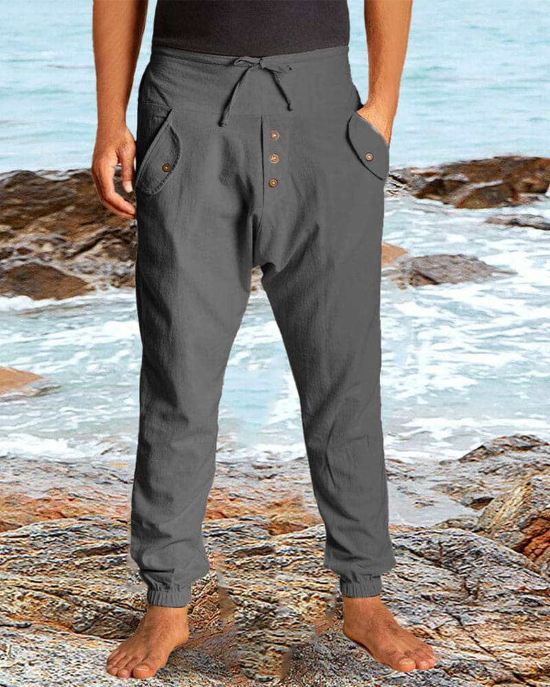 Heiko - Pantalones de verano versátiles para hombre