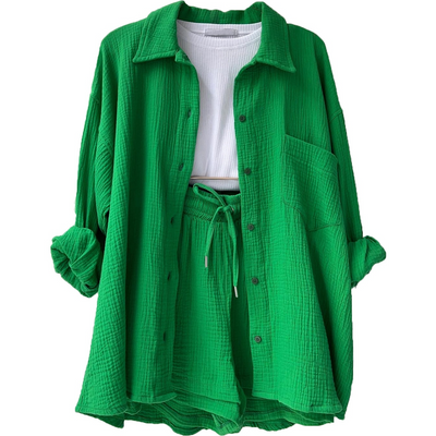 ANIKA - Conjunto Casual Cardigan Mujer