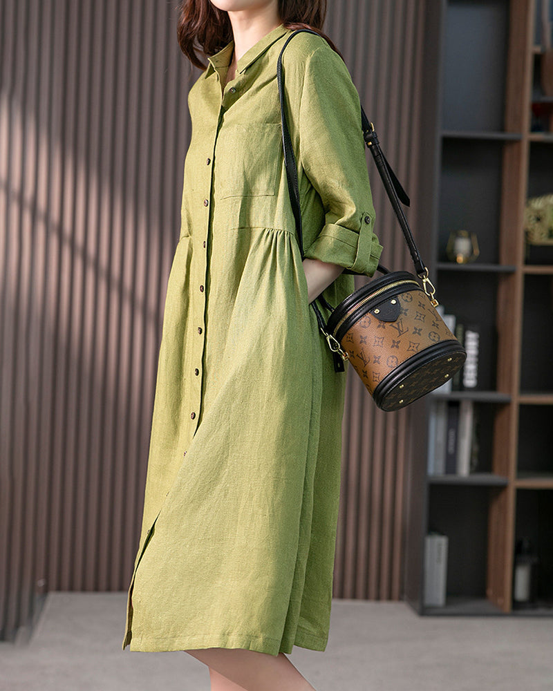 AMELY - Vestido Camisero