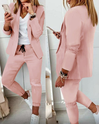 SANNA - Conjunto de Chaqueta y Pantalón