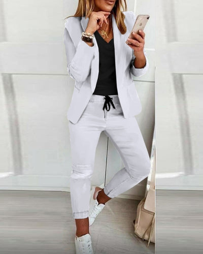 SANNA - Conjunto de Chaqueta y Pantalón