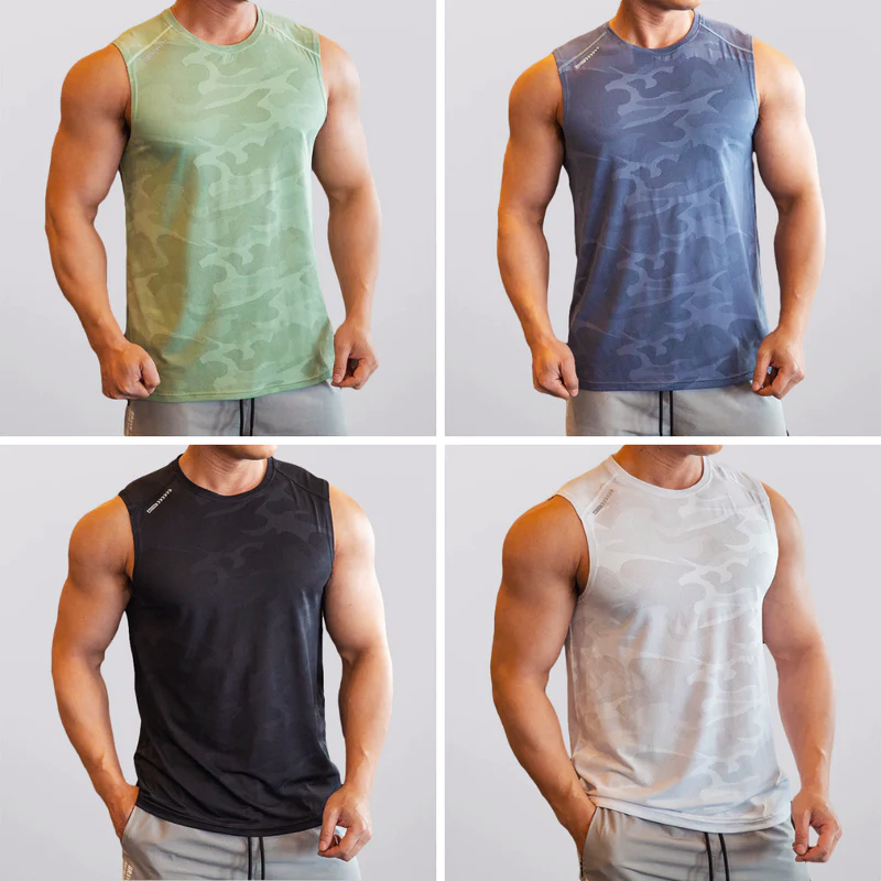 CamouDry - Camiseta Camuflada Quick-Dry