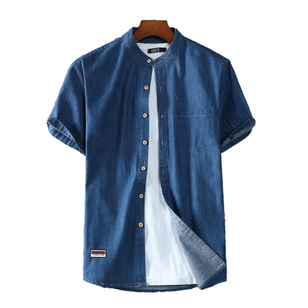 ROMAN - Camisa Denim Caballero