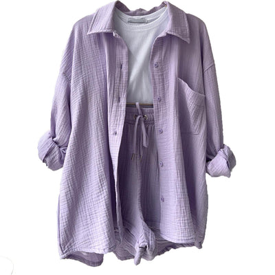 ANIKA - Conjunto Casual Cardigan Mujer